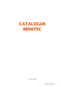Catalogue général MiniTec 2016