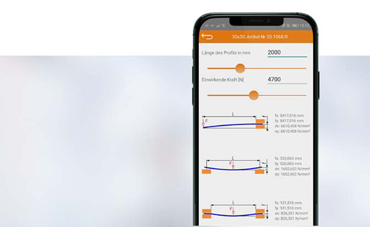 Logiciel de calcul de la flexion