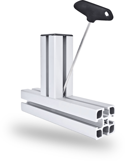 Industrie - Profilés en aluminium rainurés pour réalisation de