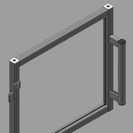 Embout 30x30 alu