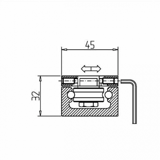 Chariot LR 6 compact inoxydable