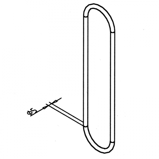 Courroie de transmission NBR A=121