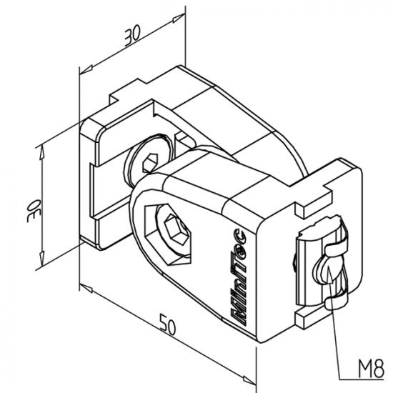 Articulation oscillante 30 S